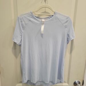 lululemon athletica Sky Blue Short Sleeve Tee